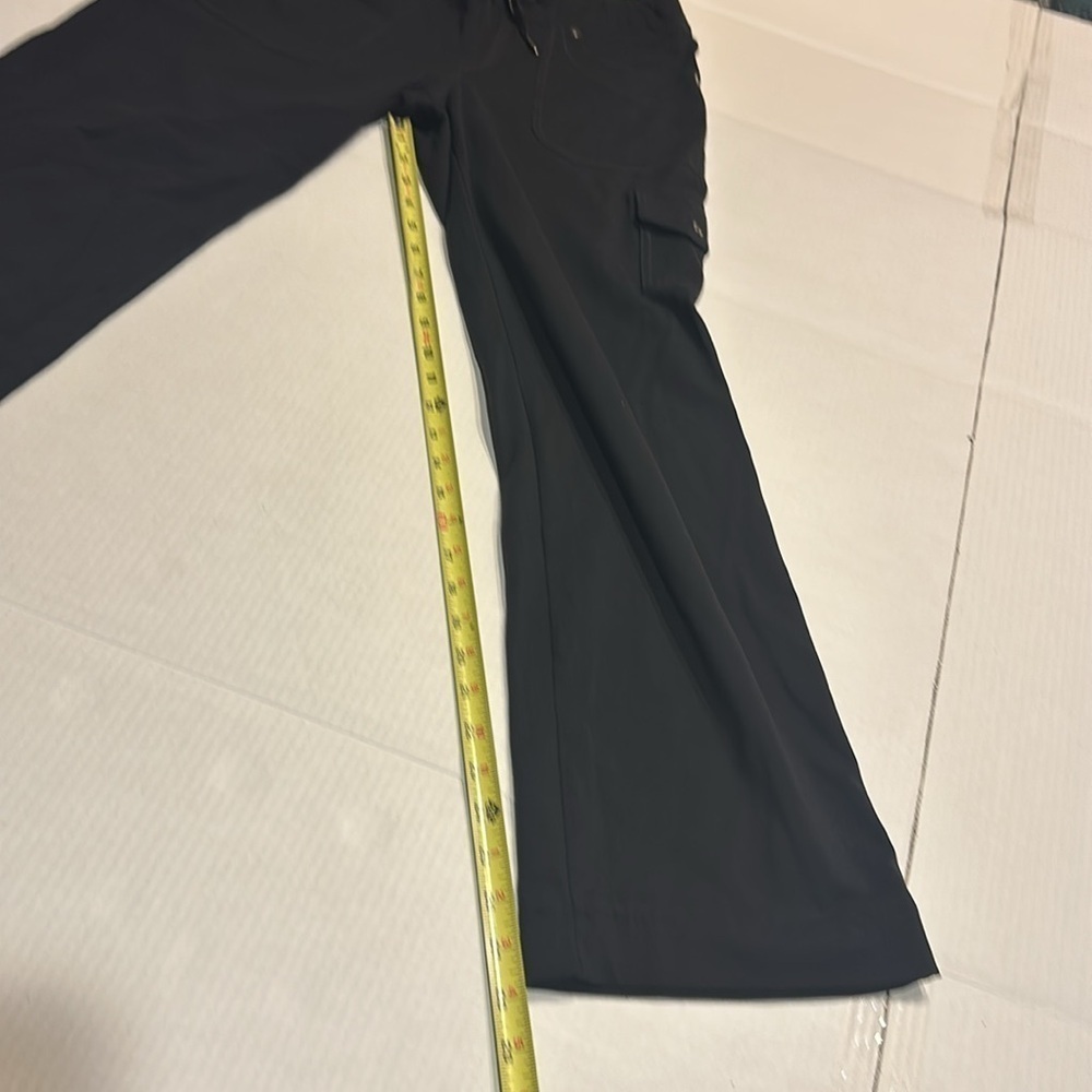 KUHL black straight leg pants with pull strings & front and back pockets unisex - Picture 4 of 13